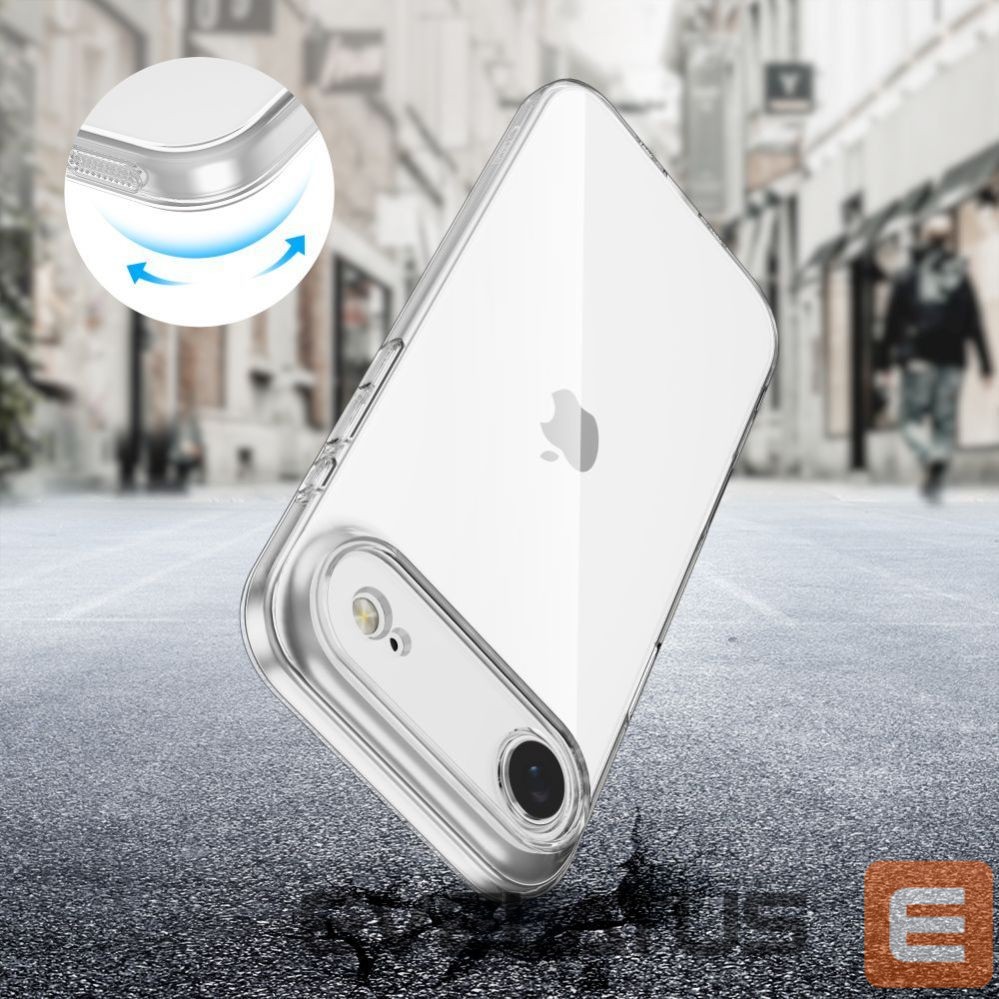 Citas preces Tech-Protect Tech-Protect FlexAir Case for iPhone 17 Air - Clear