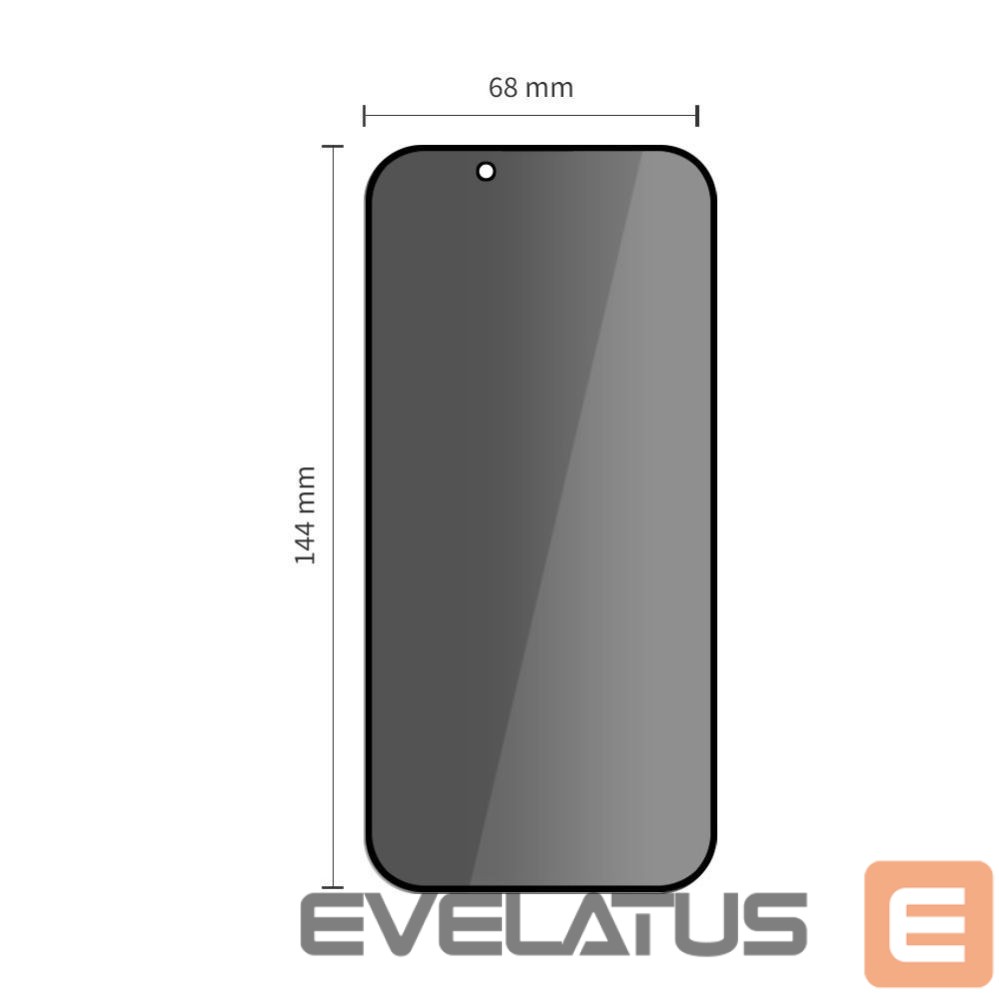 Citas preces Tech-Protect Tech-Protect Quick Set Spy+ Privacy Glass 2-pack for iPhone 13 / 13 Pro / 14 / 16e