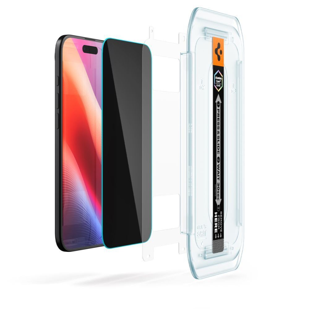Muud kaubad Spigen Spigen Glas.TR EZ Fit 2-pack privacy glass for iPhone 17 Air