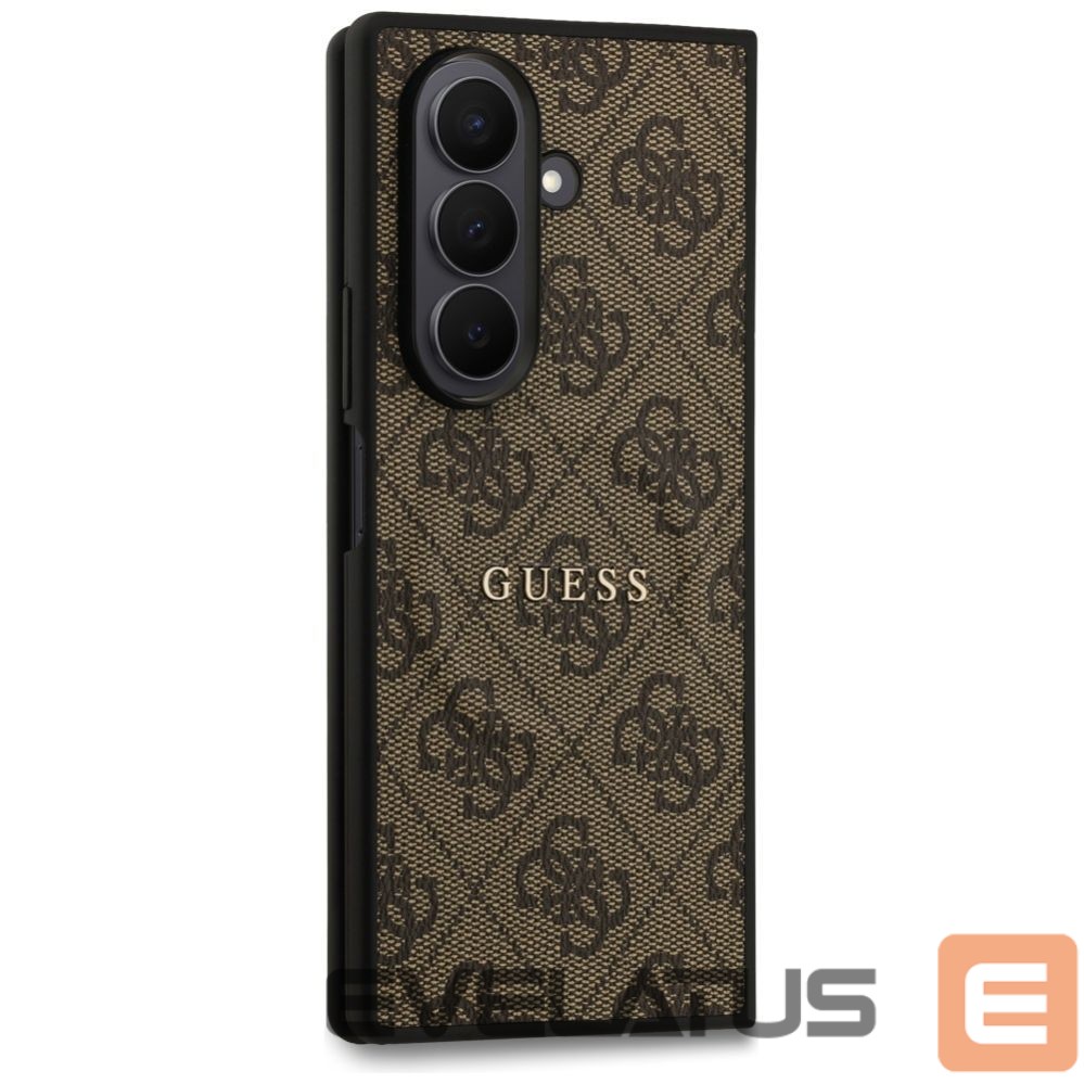 Citas preces Guess Guess 4G Classic MagSafe Case for Samsung Galaxy Z Fold7 - Brown