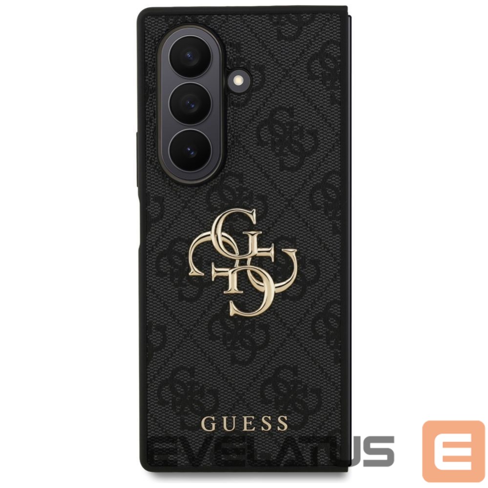 Citas preces Guess Guess Big 4G Logo Classic Logo Case for Samsung Galaxy Z Fold7 - Black
