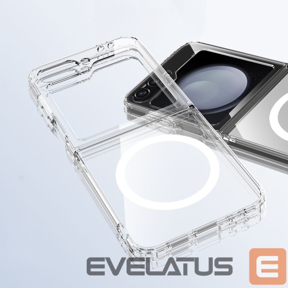 Citas preces Tech-Protect Tech-Protect FlexAir Hybrid MagSafe Case for Samsung Galaxy Z Flip 6 / 7 FE - Transparent