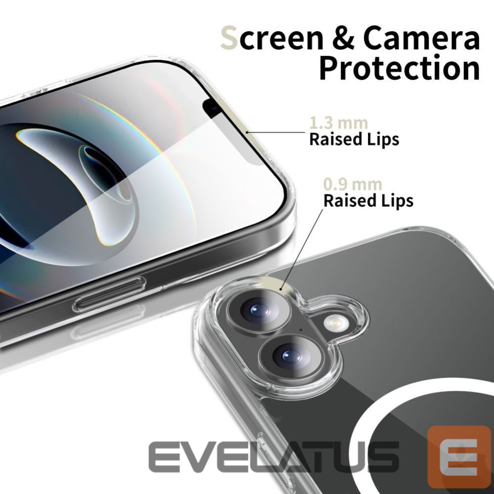 Citas preces Tech-Protect Tech-Protect FlexAir Hybrid MagSafe Case for iPhone 17 - Clear