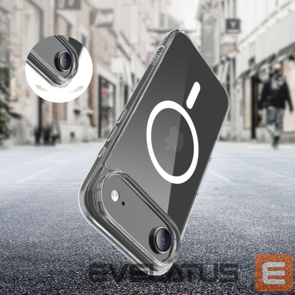 Citas preces Tech-Protect Tech-Protect FlexAir Hybrid MagSafe Case for iPhone 17 Air - Clear