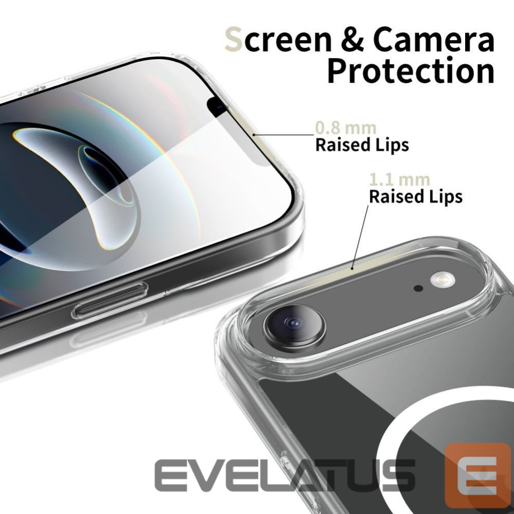 Citas preces Tech-Protect Tech-Protect FlexAir Hybrid MagSafe Case for iPhone 17 Air - Clear