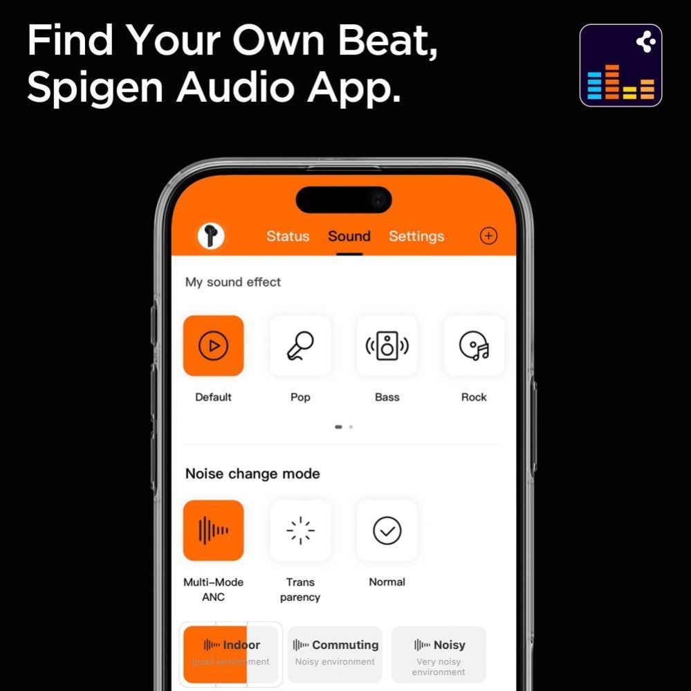 Muud kaubad Spigen Spigen SA2402 ANC Pro Wireless Headphones - Black