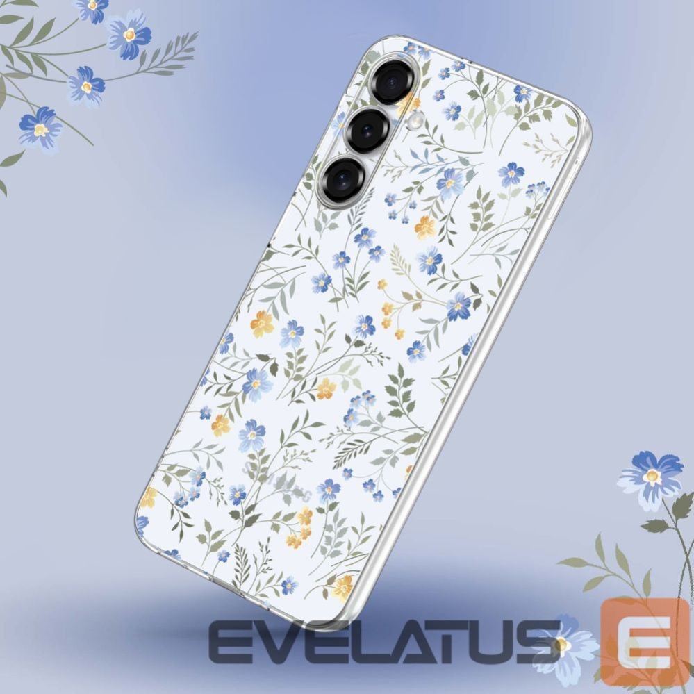 Citas preces Tech-Protect Tech-Protect FlexAir+ Case for Samsung Galaxy A17 4G / 5G - Daisies with Leaves