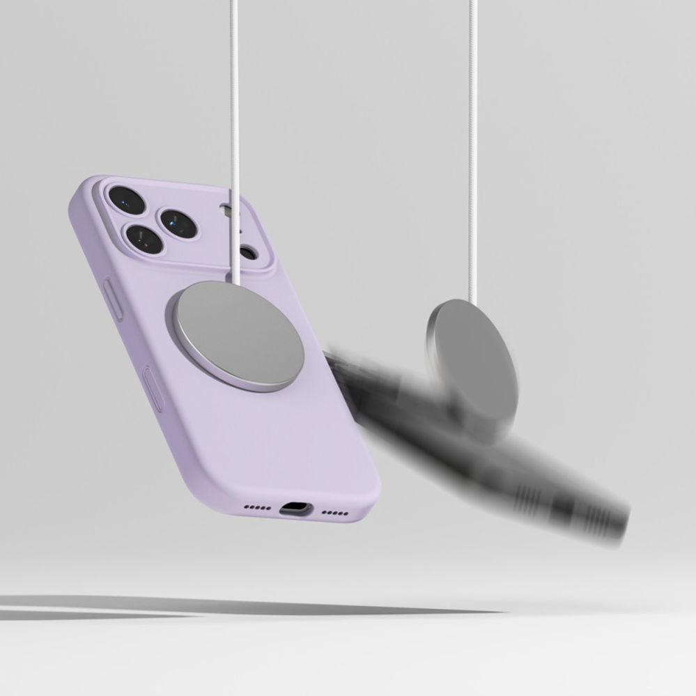 Muud kaubad Ringke Ringke Silicone Magnetic MagSafe Case for iPhone 17 Pro Max - Purple