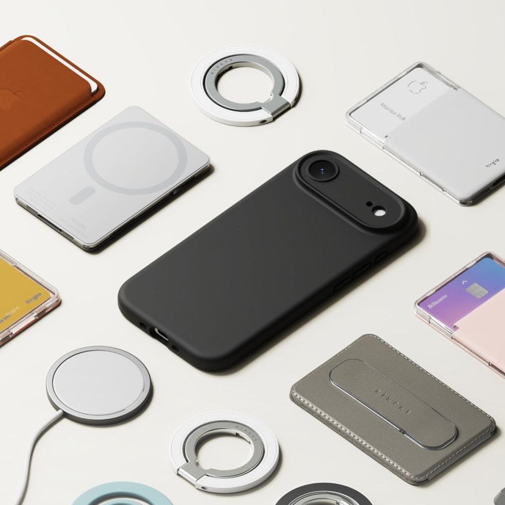 Muud kaubad Ringke Ringke Silicone Magnetic MagSafe Case for iPhone 17 Air - Black