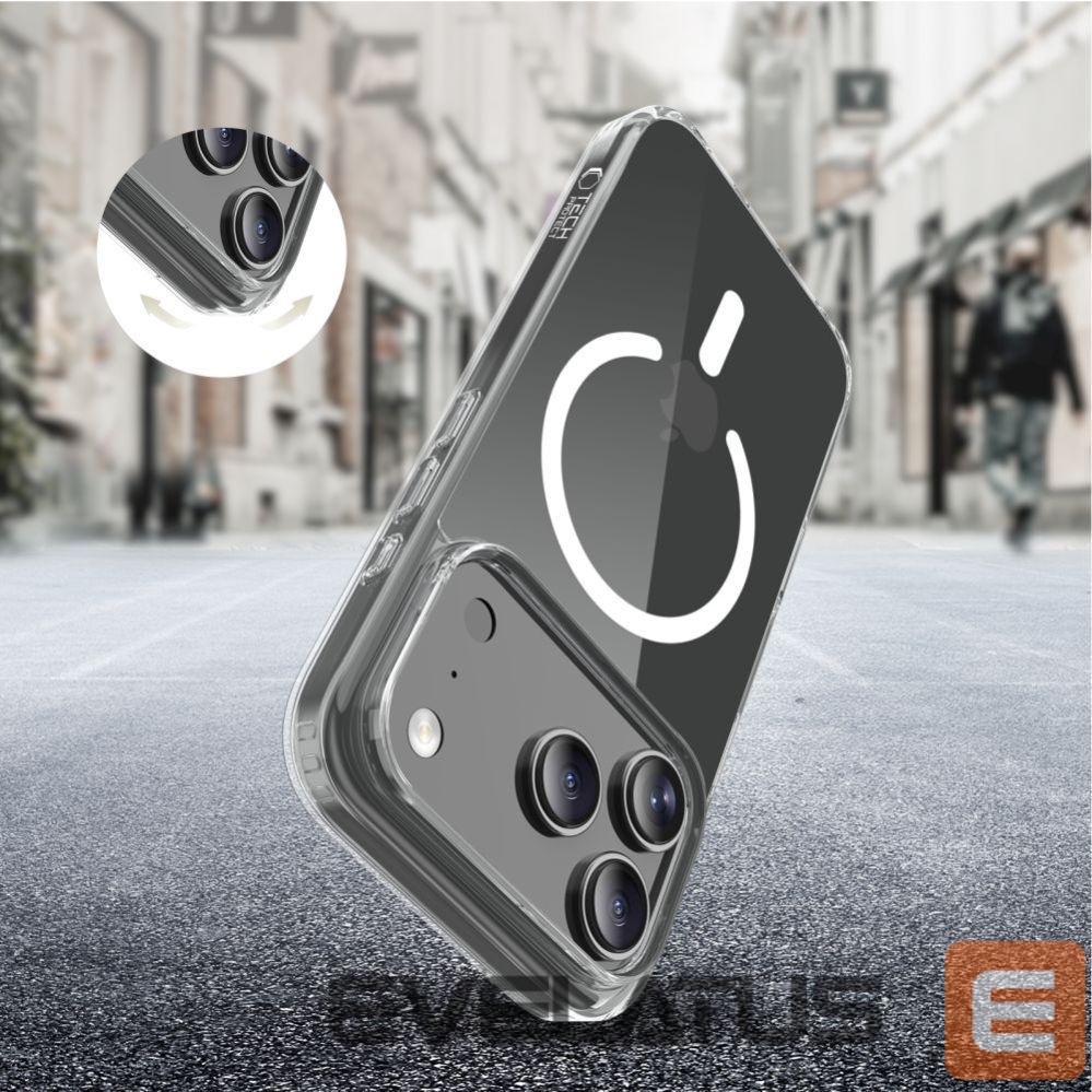 Citas preces Tech-Protect Tech-Protect FlexAir Hybrid MagSafe Case for iPhone 17 Pro - Clear