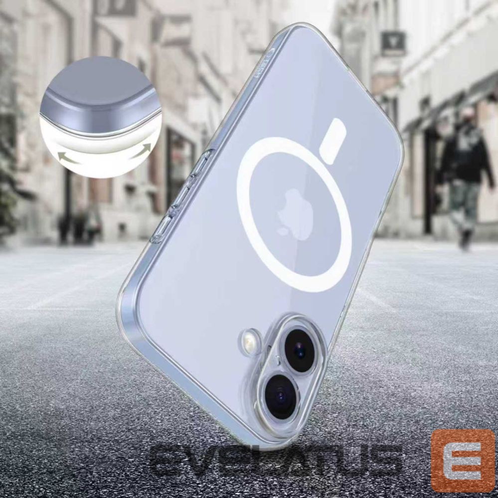 Citas preces Tech-Protect Tech-Protect FlexAir MagSafe Case for iPhone 17 - Clear