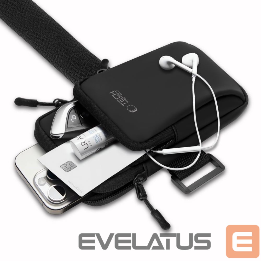 Citas preces Tech-Protect Tech-Protect M7 Universal Sport Armband Case - Black