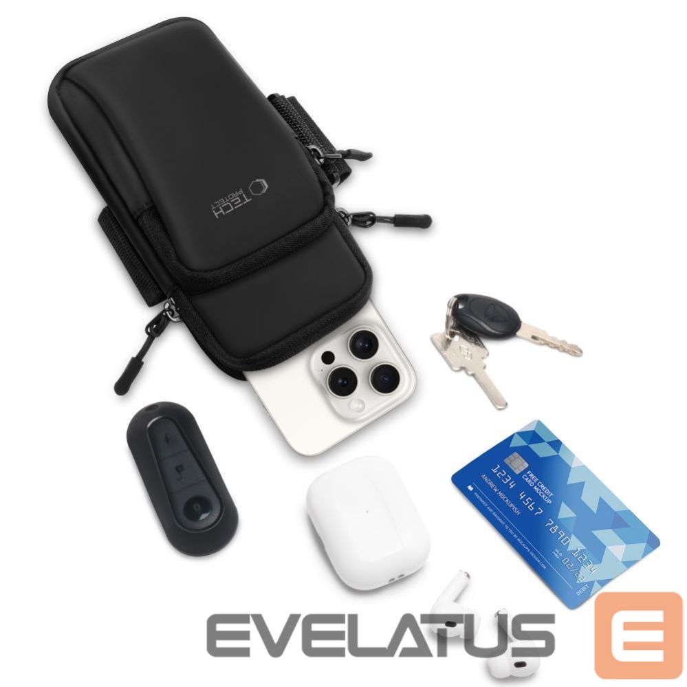 Citas preces Tech-Protect Tech-Protect M7 Universal Sport Armband Case - Black