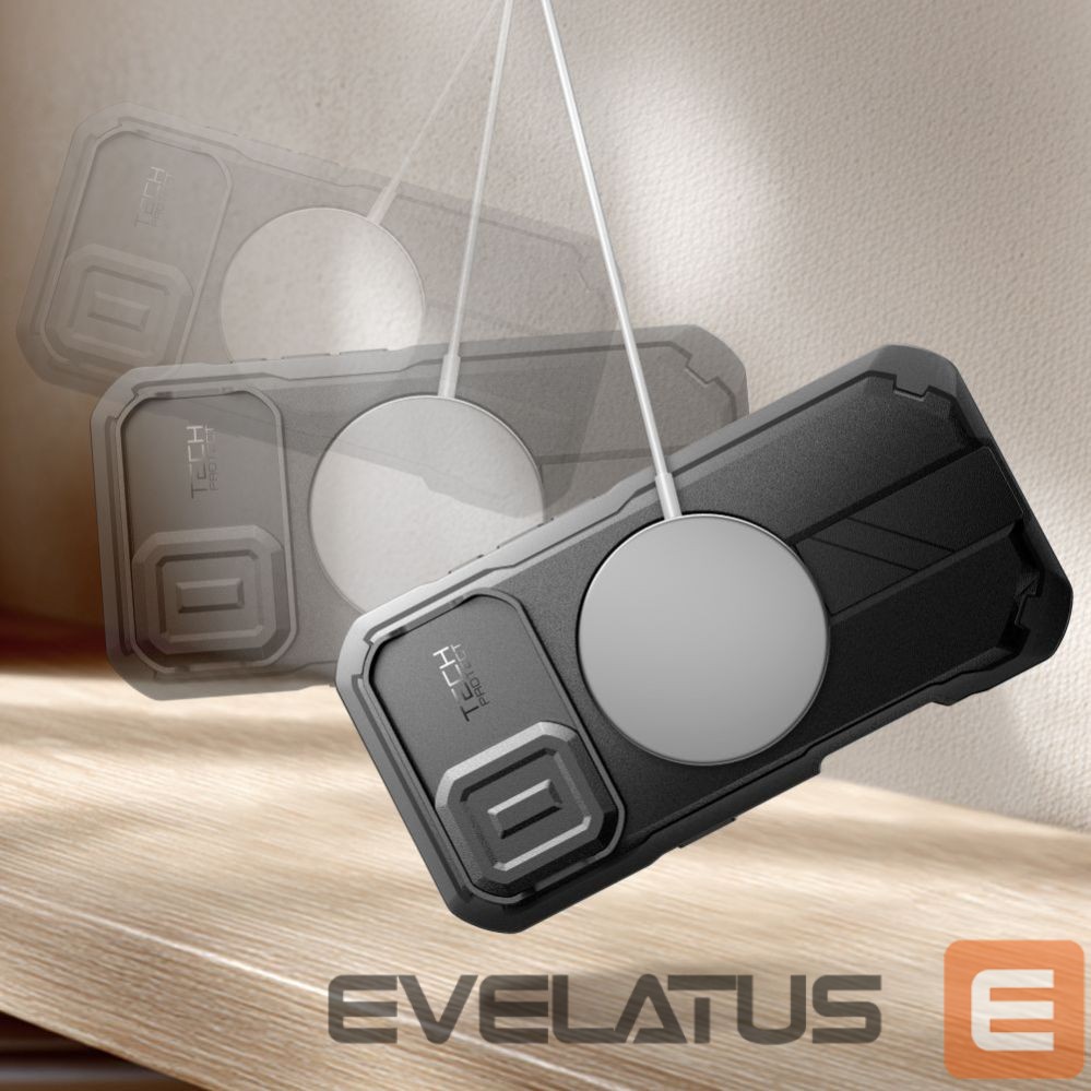 Citas preces Tech-Protect Tech-Protect Kevlar MagSafe case for iPhone 17 - black