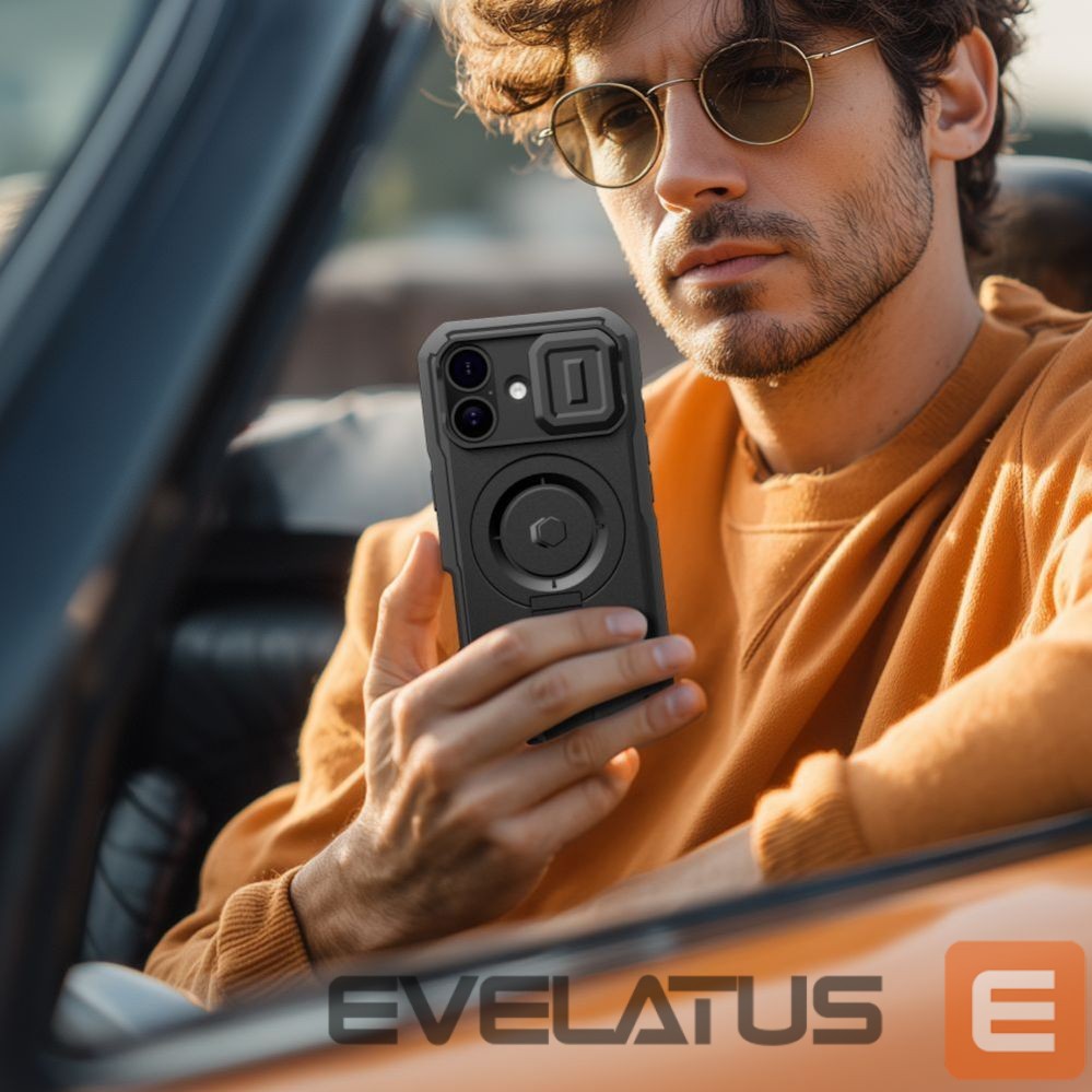 Citas preces Tech-Protect Tech-Protect Kevlar MagSafe case for iPhone 17 - black