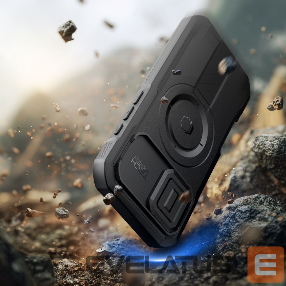 Citas preces Tech-Protect Tech-Protect Kevlar MagSafe case for iPhone 17 - black