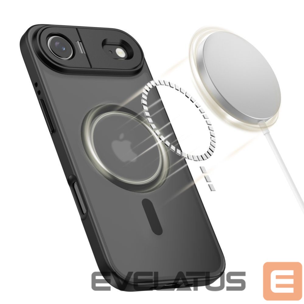 Citas preces Tech-Protect Tech-Protect MagStand MagSafe Case for iPhone 17 Air - Matte Black