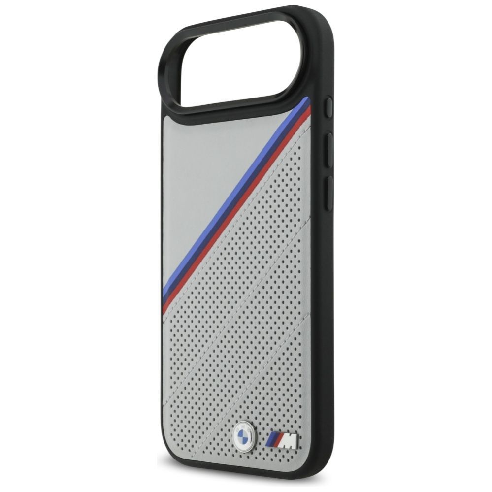 Muud kaubad BMW BMW M Tricolor Metal Logo MagSafe Case for iPhone 17 Air - Gray