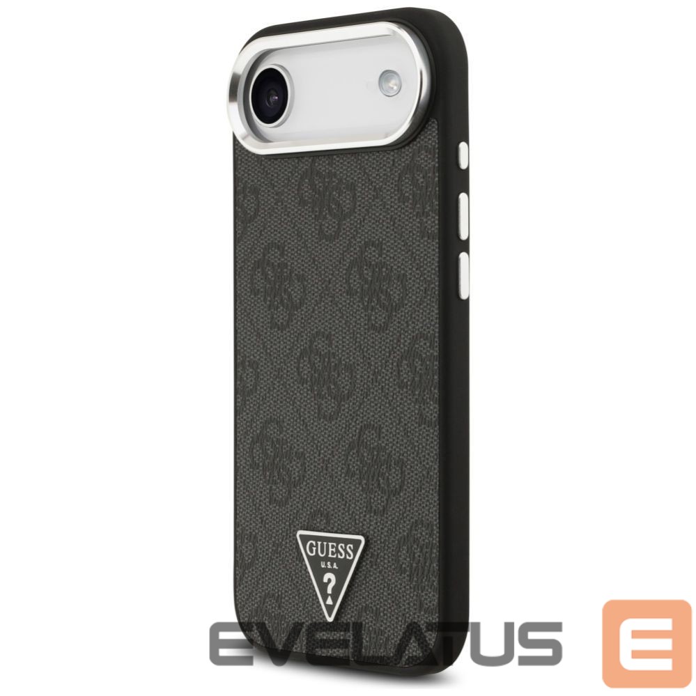 Citas preces Guess Guess 4G Triangle Logo MagSafe case for iPhone 17 Air - black