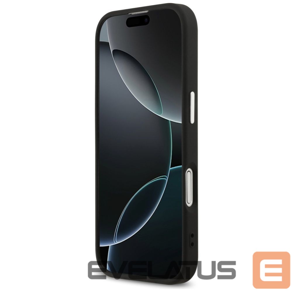 Citas preces Guess Guess 4G Triangle Logo MagSafe case for iPhone 17 - black