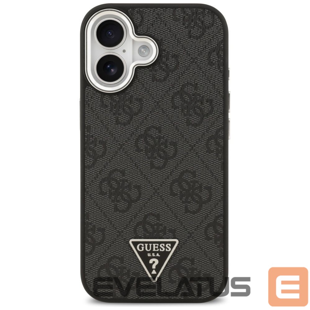 Citas preces Guess Guess 4G Triangle Logo MagSafe case for iPhone 17 - black