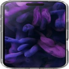 Citas preces LAUT Laut Crystal Fluro MagSafe Case for iPhone 17 Pro Max - Clear Gray