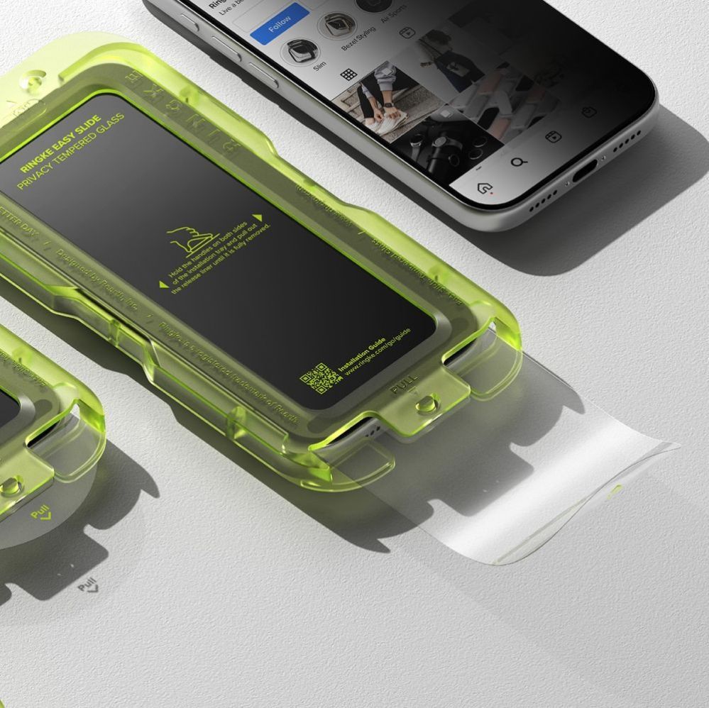 Muud kaubad Ringke Ringke Easy Slide 2-pack Privacy Glass for iPhone 17 Pro Max