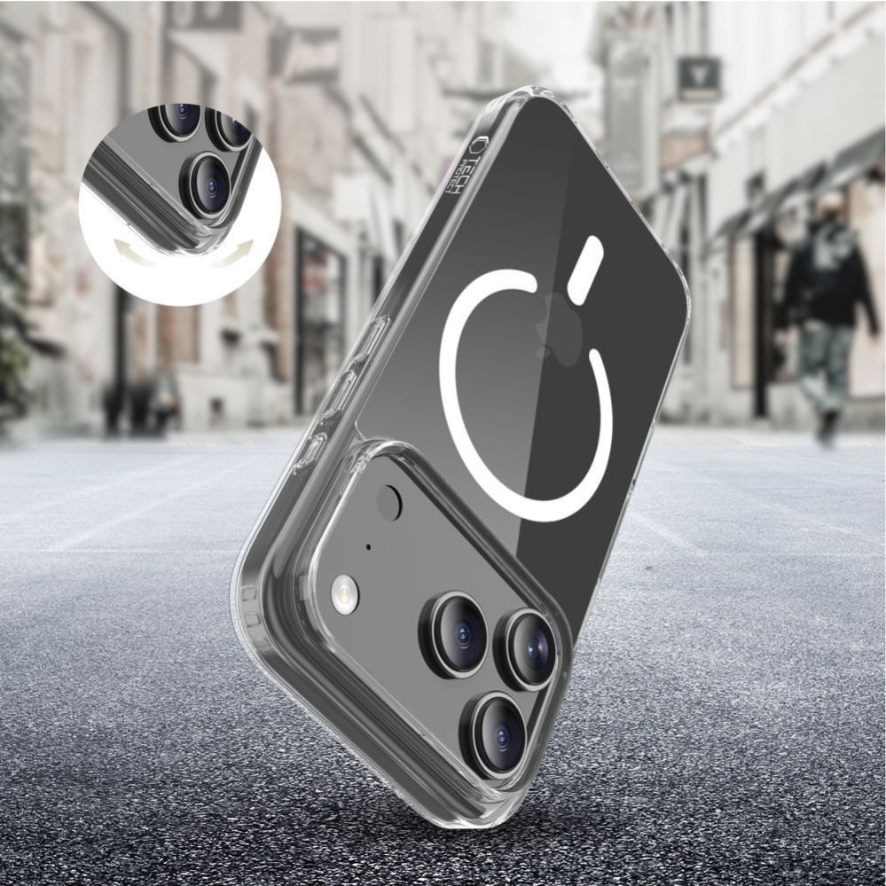 Muud kaubad Tech-Protect Tech-Protect FlexAir Hybrid MagSafe Case for Google Pixel 10 / 10 Pro - Transparent