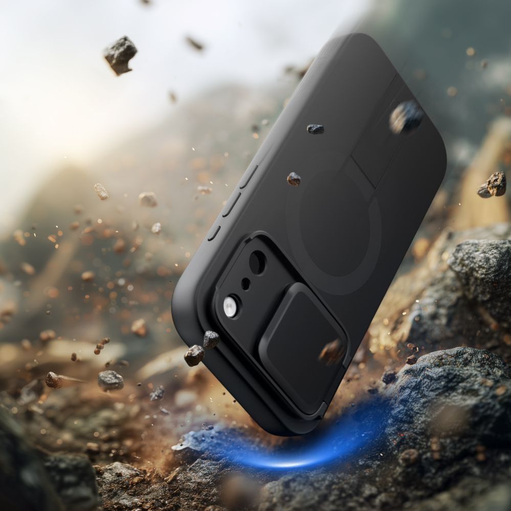 Citas preces Tech-Protect Tech-Protect Kevlar Aura MagSafe Case for iPhone 17 Pro Max - Black