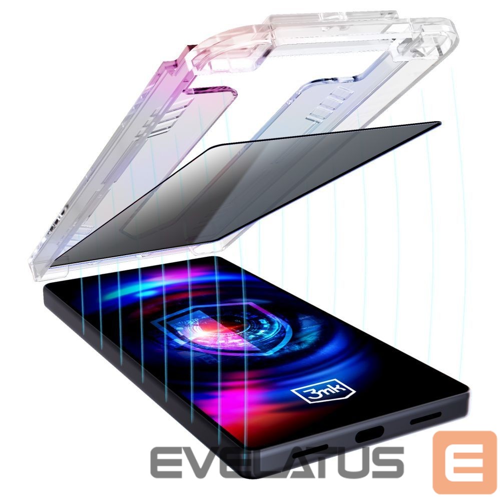 Muud kaubad 3MK 3mk Hardglass Max Privacy Screen Protector for iPhone 15 Plus / 16 Plus