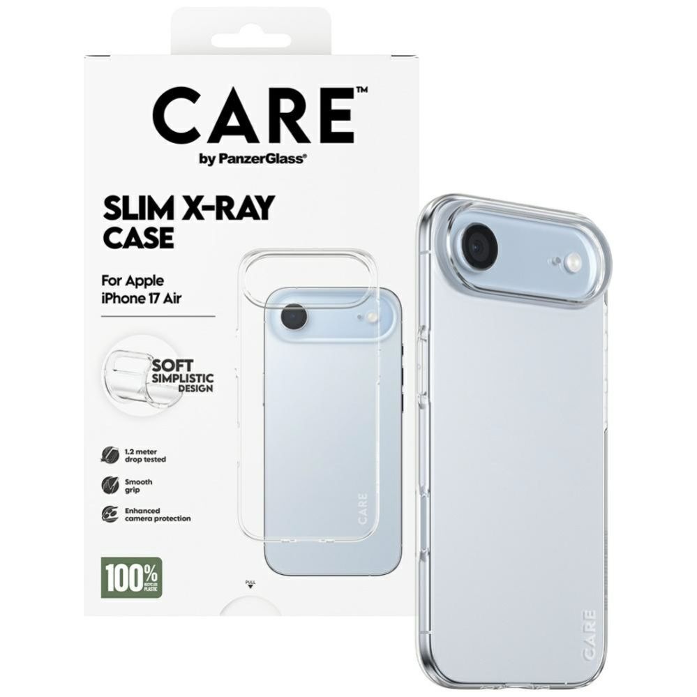 Muud kaubad Panzer Glass CARE by PanzerGlass Fashionable X-Ray Soft Basic Case for iPhone Air - Transparent