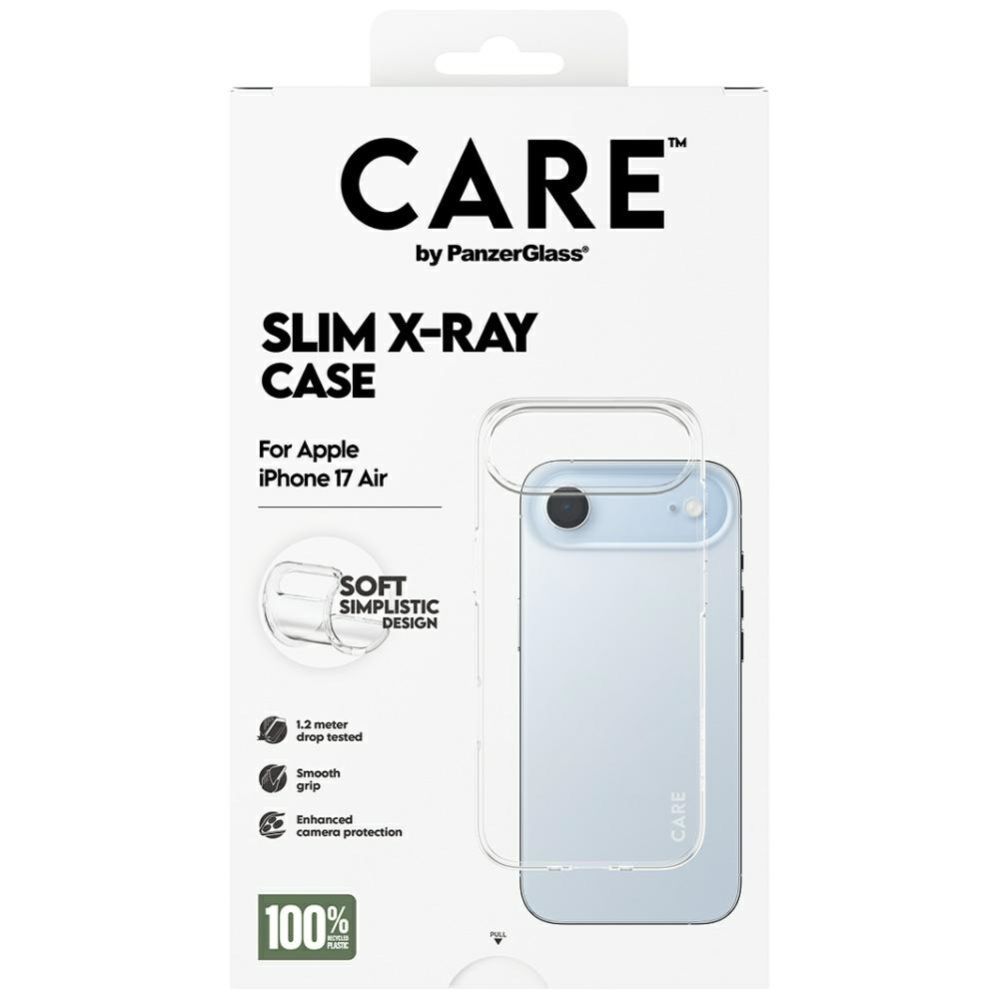 Muud kaubad Panzer Glass CARE by PanzerGlass Fashionable X-Ray Soft Basic Case for iPhone Air - Transparent
