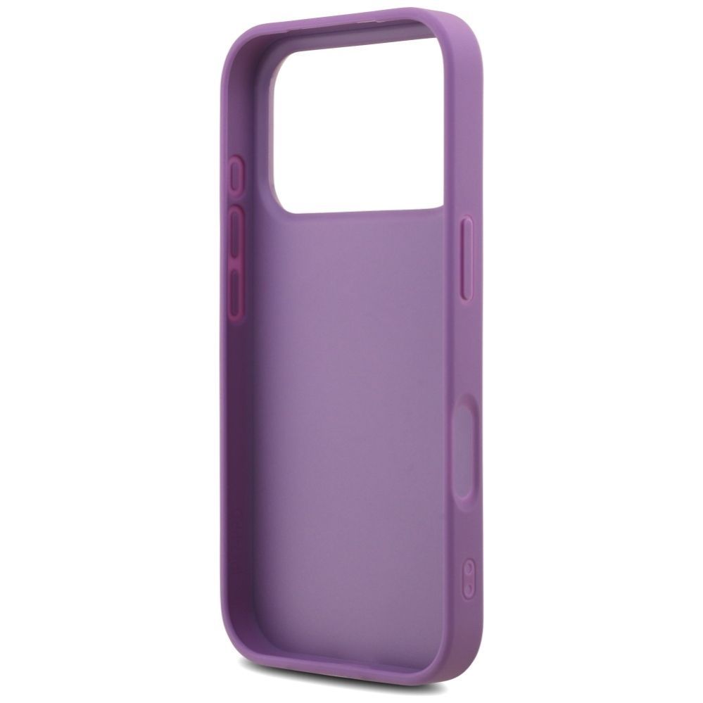 Citas preces Guess Guess Fixed Glitter Big 4G case for iPhone 17 Pro - purple