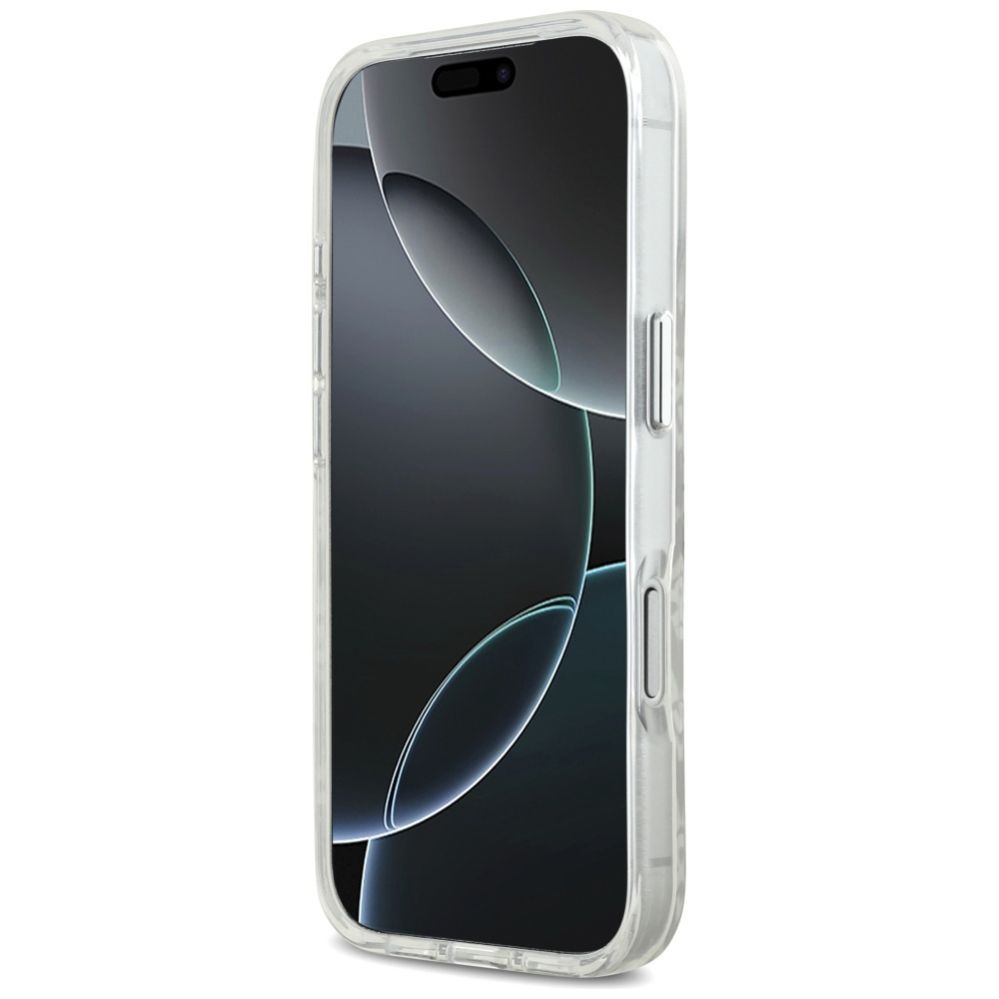 Citas preces Karl Lagerfeld Karl Lagerfeld IML Karl Head Logo MagSafe Case for iPhone 17 Pro - Gray