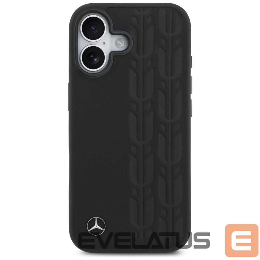 Muud kaubad Mercedes-Benz Mercedes Leather Laurel Leaves MagSafe Case for iPhone 17 - Black