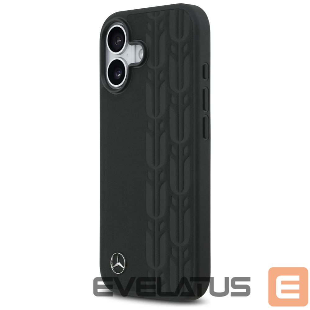 Muud kaubad Mercedes-Benz Mercedes Leather Laurel Leaves MagSafe Case for iPhone 17 - Black