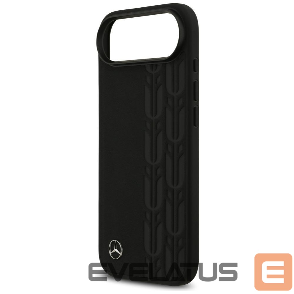 Muud kaubad Mercedes-Benz Mercedes Leather Laurel Leaves MagSafe Case for iPhone Air - Black