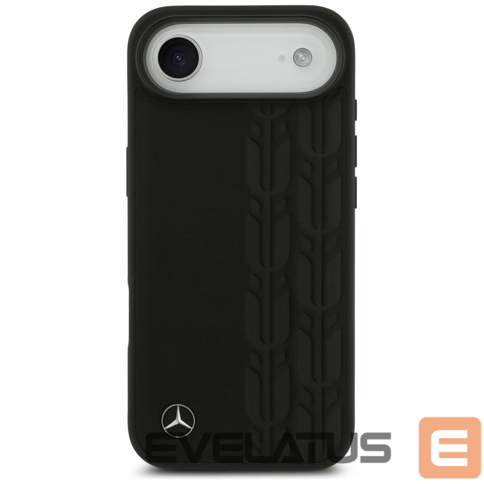 Muud kaubad Mercedes-Benz Mercedes Leather Laurel Leaves MagSafe Case for iPhone Air - Black