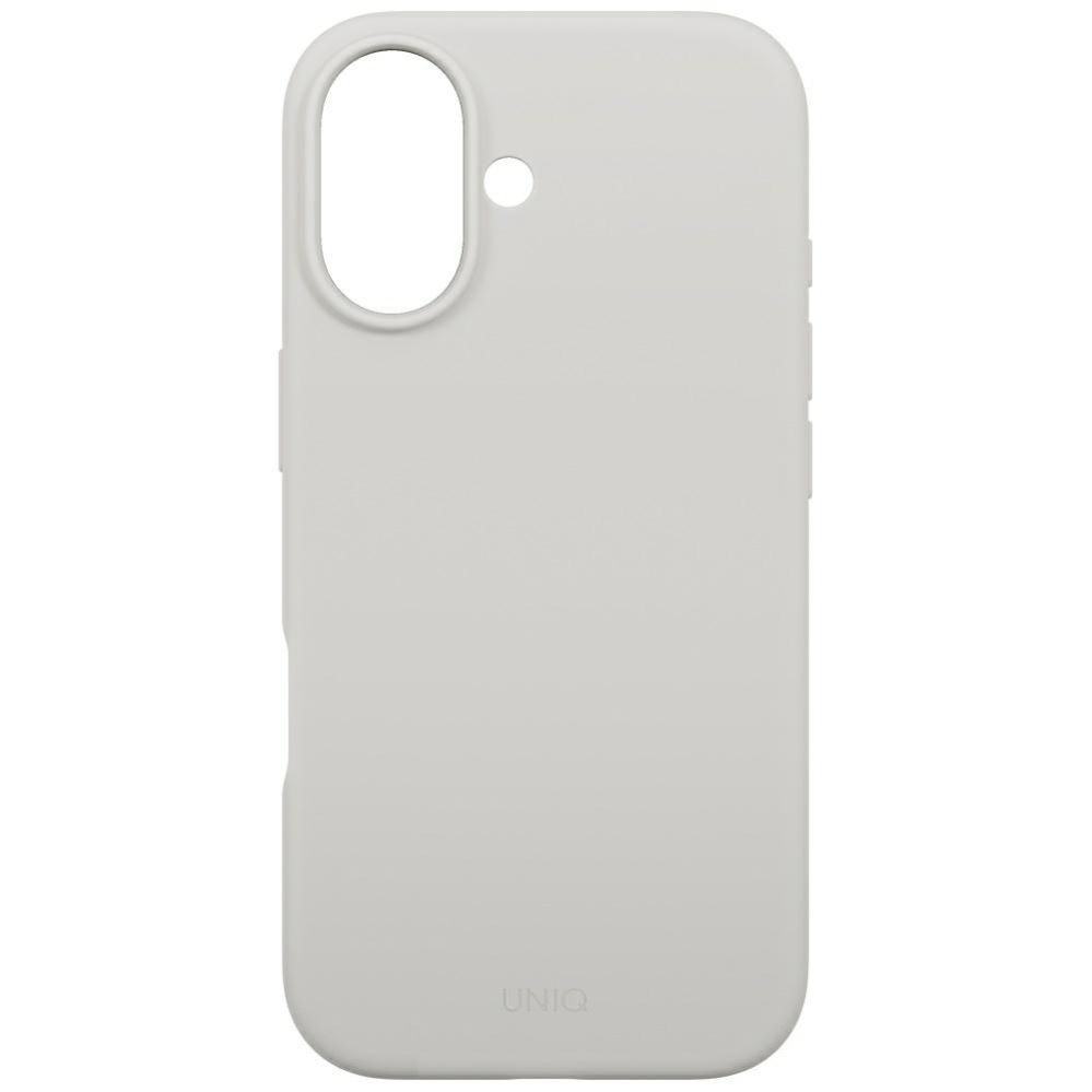 Citas preces UNIQ Uniq Lino iPhone 17 Magclick Charging Case - Gray