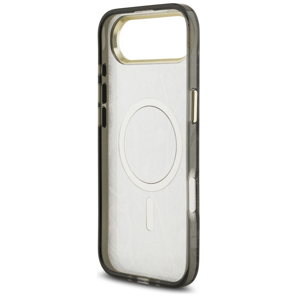 Citas preces Guess Guess Python Pattern MagSafe Case for iPhone Air - Black