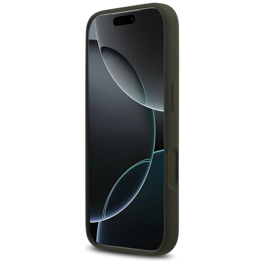 Citas preces Guess Guess Silicone Big 4G Script Case for iPhone 17 Pro - Green