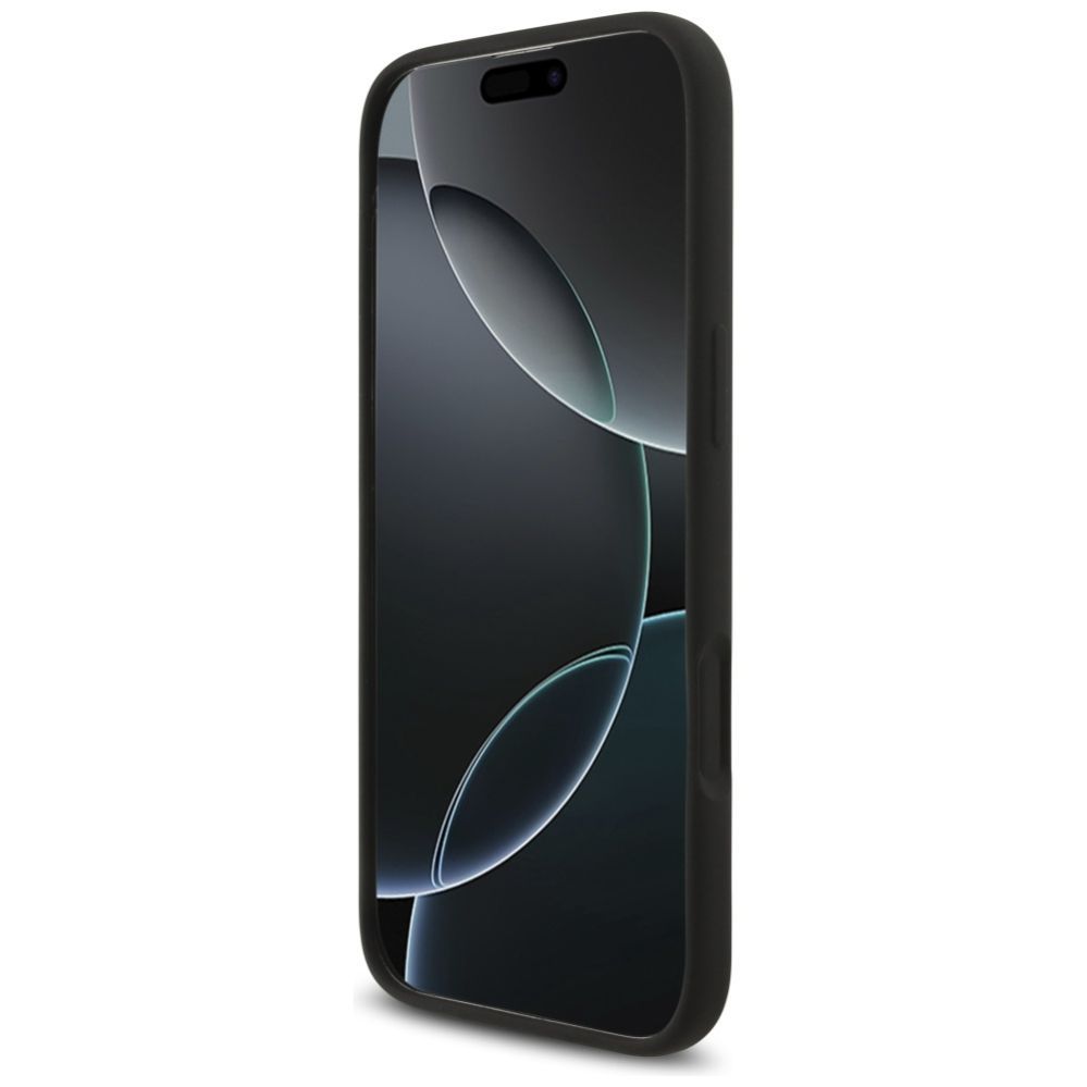 Citas preces Guess Guess Silicone Big 4G Script case for iPhone Air - black