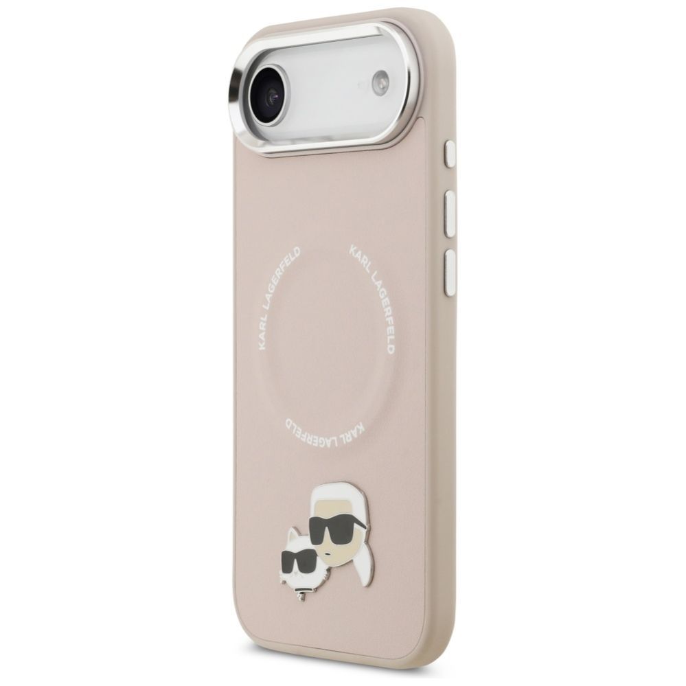 Muud kaubad Karl Lagerfeld Karl Lagerfeld Karl & Choupette Pins MagSafe Case for iPhone Air Pink