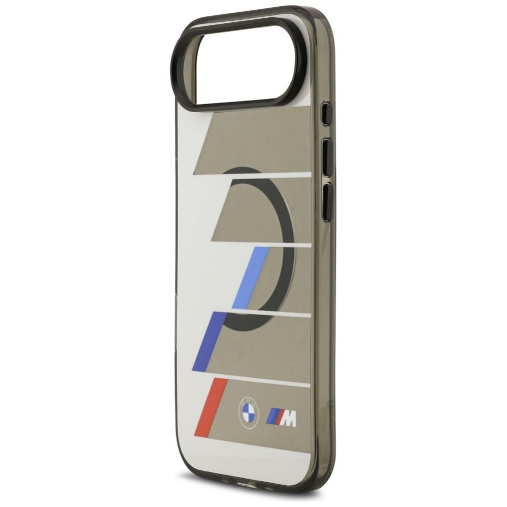 Muud kaubad BMW BMW M IML Metal Buttons Tricolor Lines MagSafe Case for iPhone Air - Gray