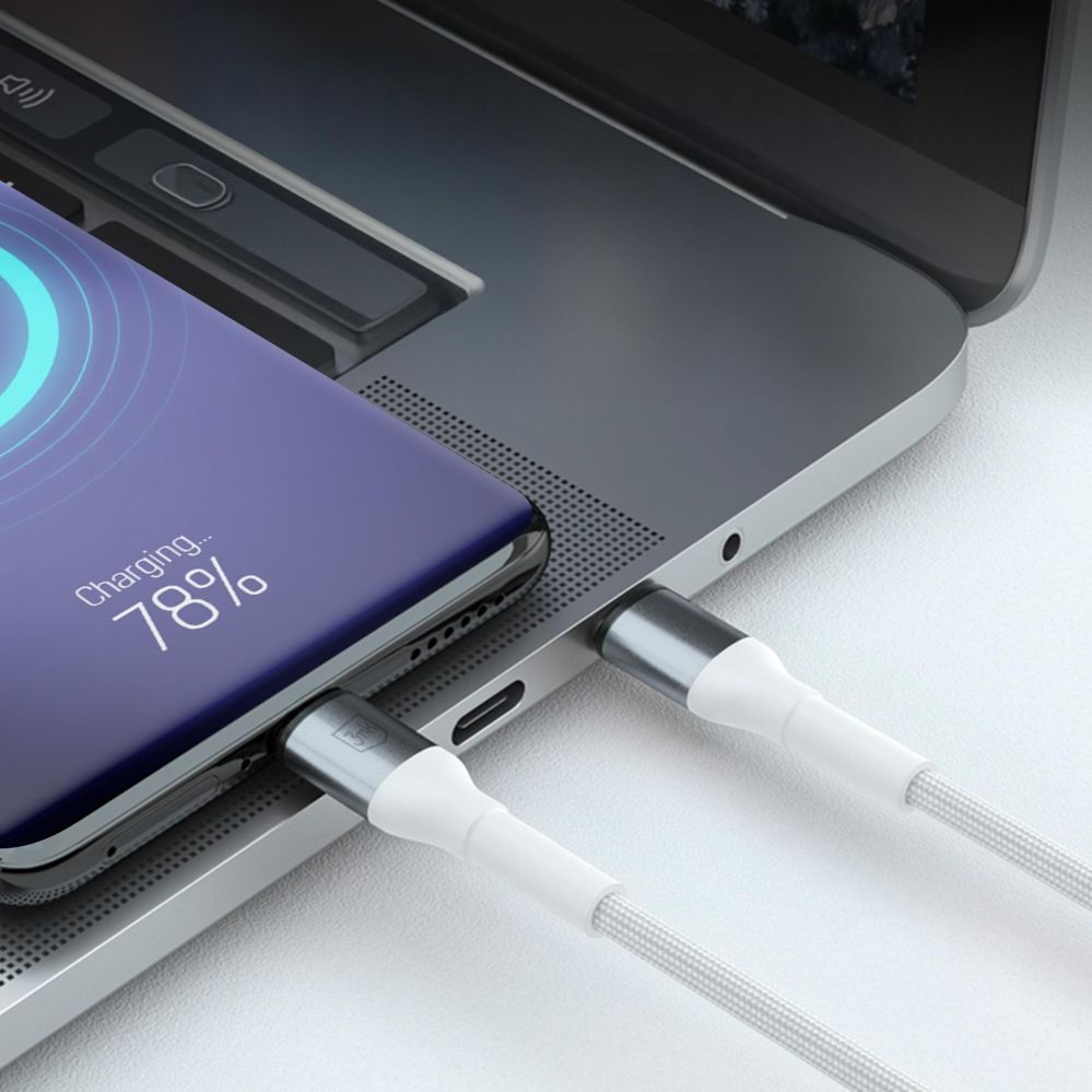 Muud kaubad 3MK 3mk Hyper Cable N-SERIES USB-A / USB-C 1m 9V/2A 18W / white