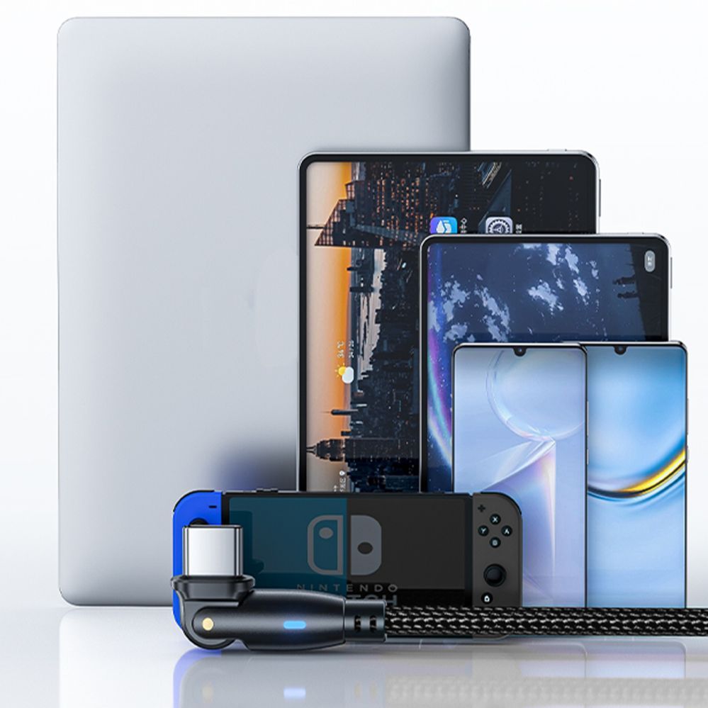 Muud kaubad 3MK 3mk Hyper Cable 3mk Hyper Cable N-SERIES USB-C / USB-C 2m 20V/3A 60W / black