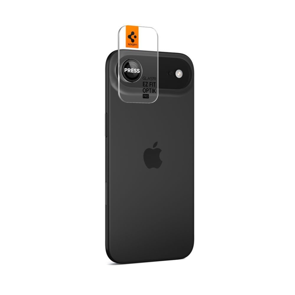 Citas preces Spigen Spigen Optik Pro Glas.tR ”EZ FIT” Camera Cover 2-pack for iPhone Air - Black
