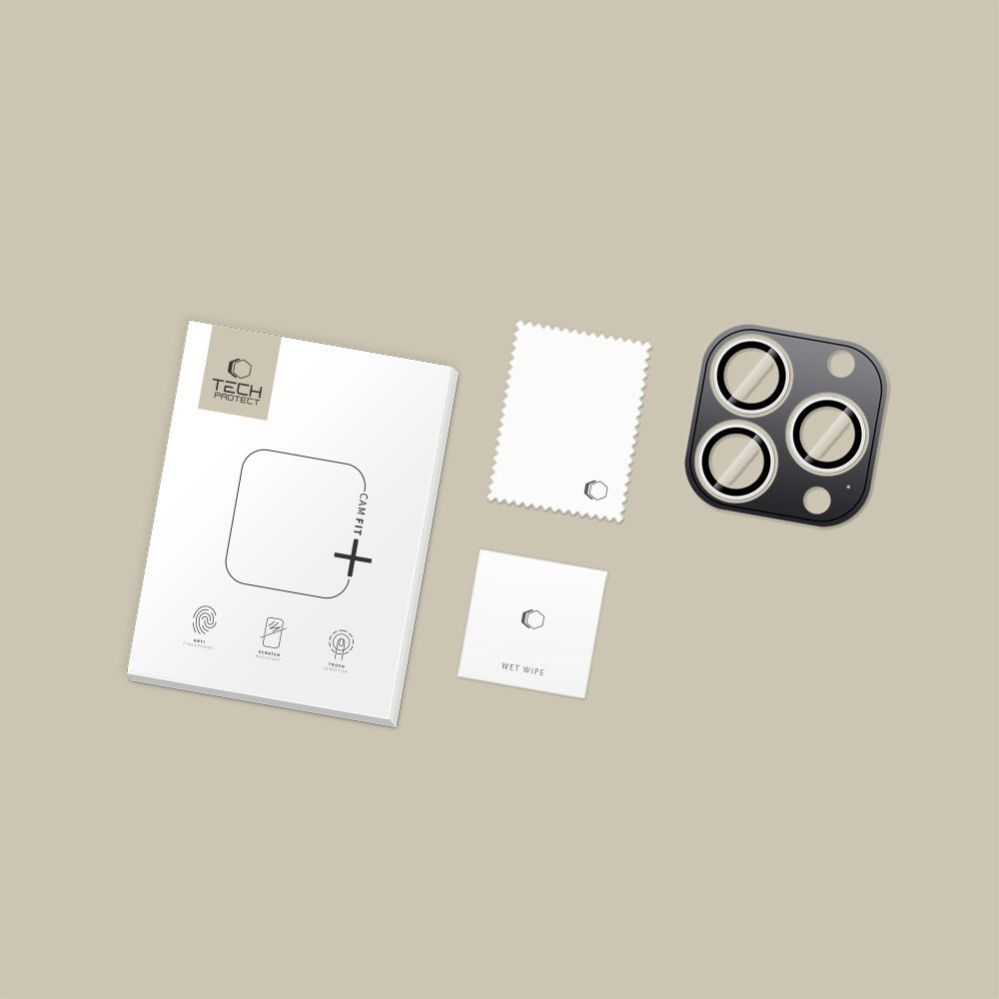 Muud kaubad Tech-Protect Tech-Protect Camring Fit+ Camera Cover for iPhone 14 Pro / Max / 15 Pro / Max / 16 Pro / Max / 17 Pro / Max - Silver