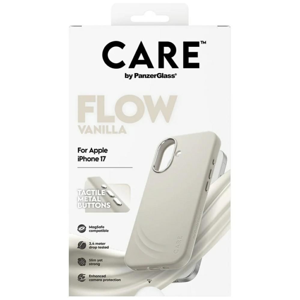 Muud kaubad Panzer Glass CARE by PanzerGlass FLOW MagSafe Case for iPhone 17 - Beige