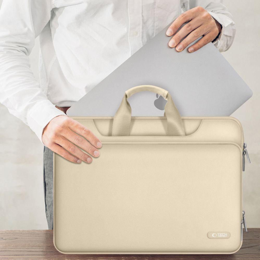 Muud kaubad Tech-Protect 15-16 Tech-Protect Pocket Laptop Bag - Beige